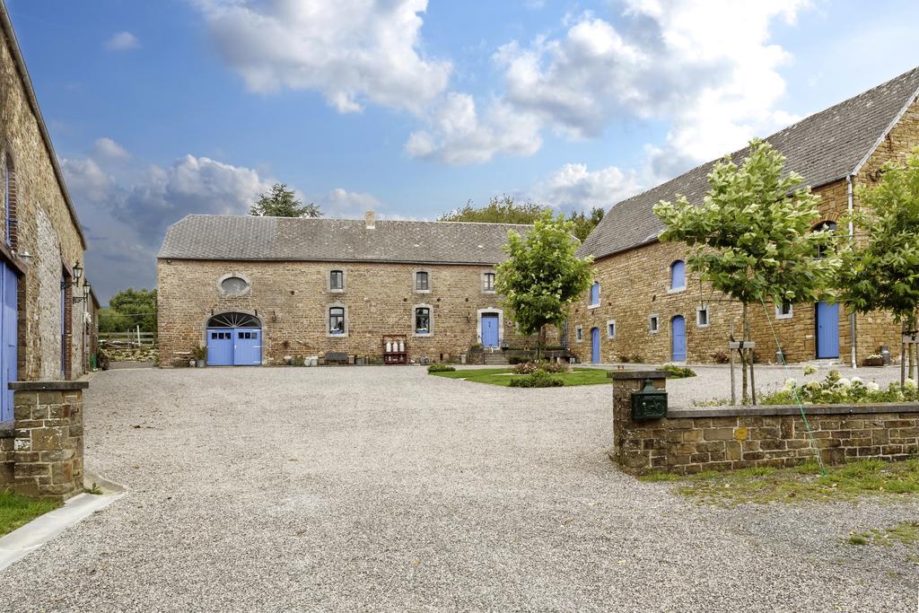 Vakantieboerderij Ferme Le Bleuet Ohey Buitenkant foto